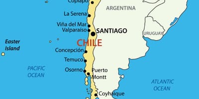 Map of concepcion Chile